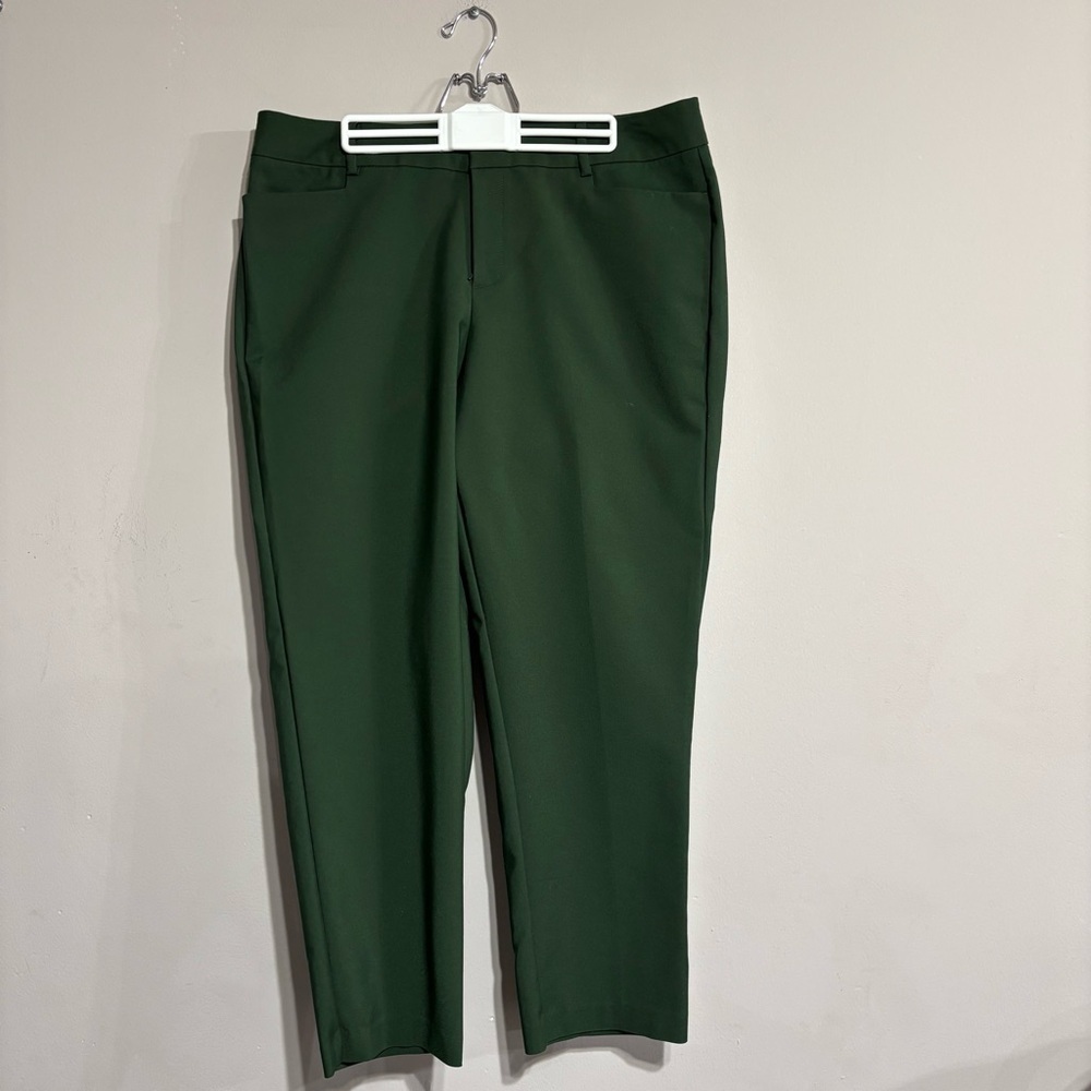 Eloquii Women’s Dark Green Dress Pants Size 14 R